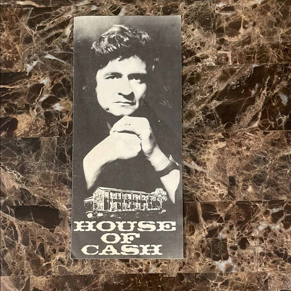 Vintage House of Cash Museum Brochure